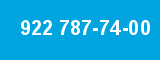 922 787-74-00 922 787-74-00